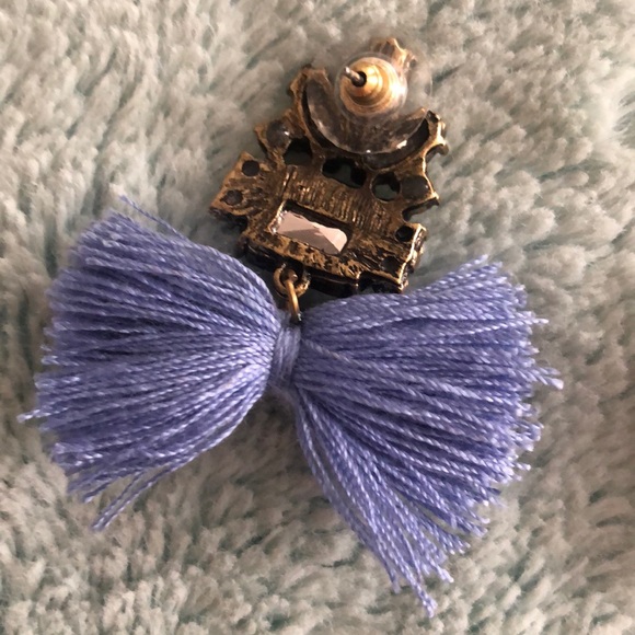 Tassel stud earrings - Picture 6 of 9